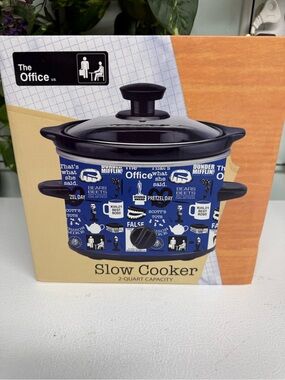 The Office™ Themed Blue 2-Quart Slow Cooker